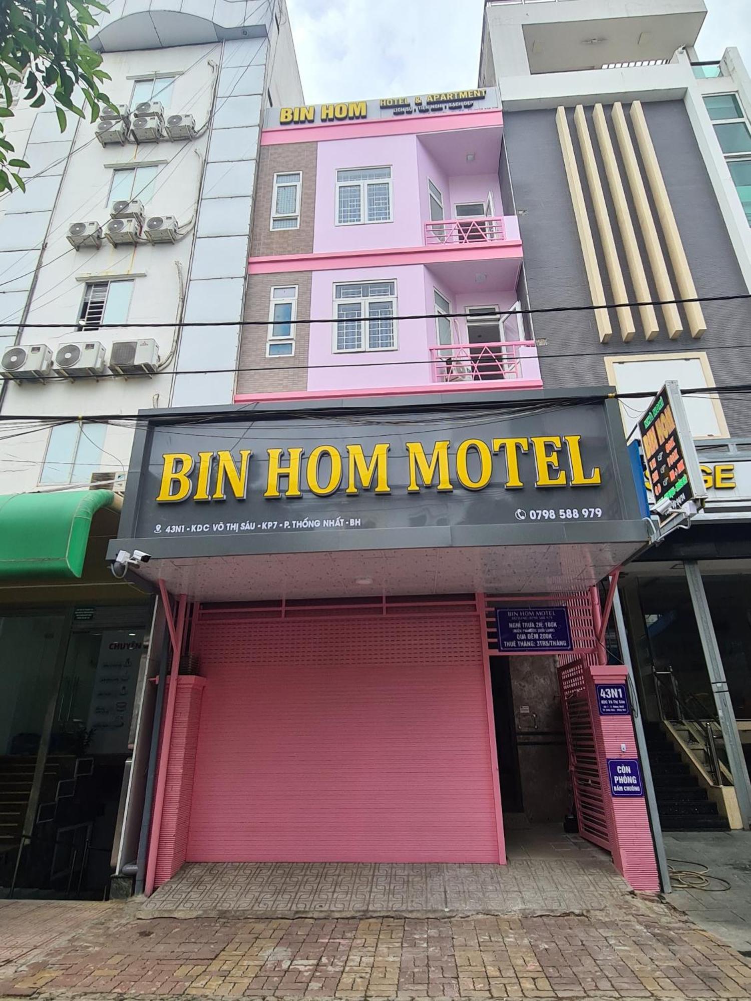 Bin Hom Hotel Biên Hòa Buitenkant foto