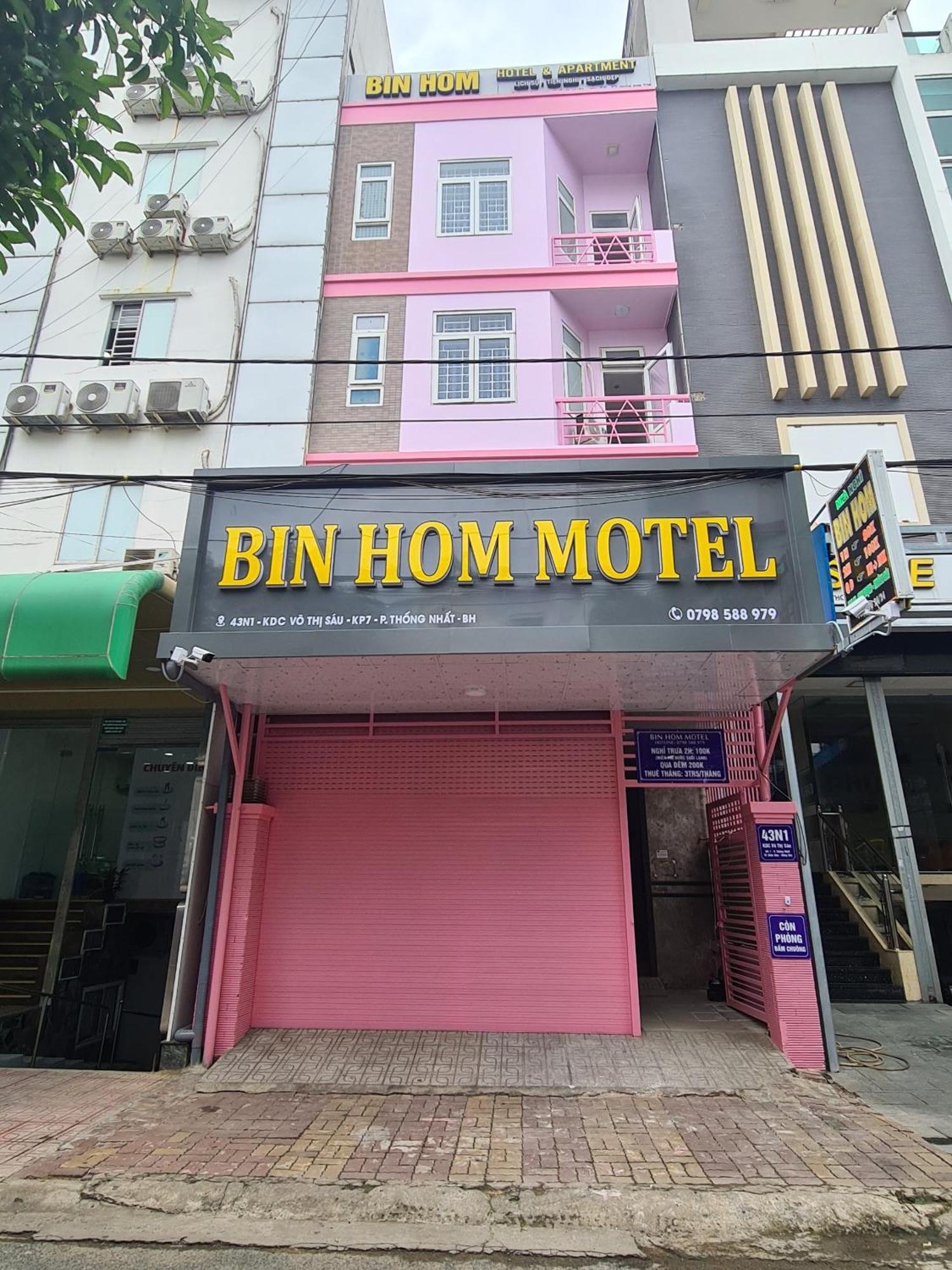 Bin Hom Hotel Biên Hòa Buitenkant foto